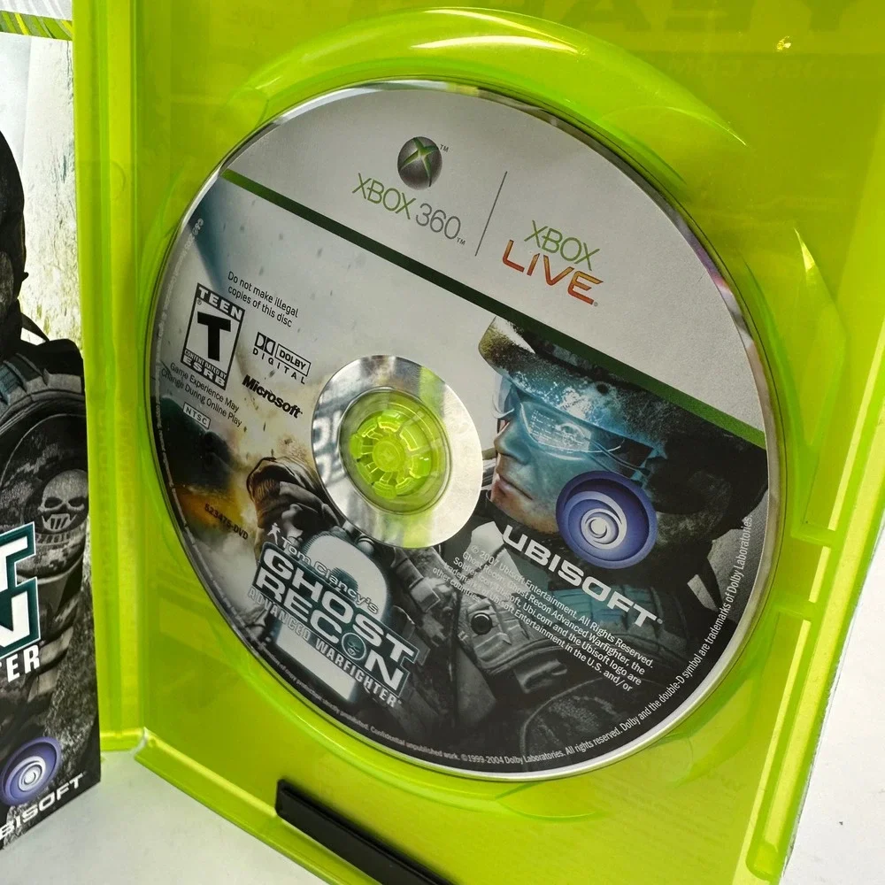 Tom Clancys Ghost Recon Advanced‎ Warfighter 2 Xbox 360 Complete CIB Tested